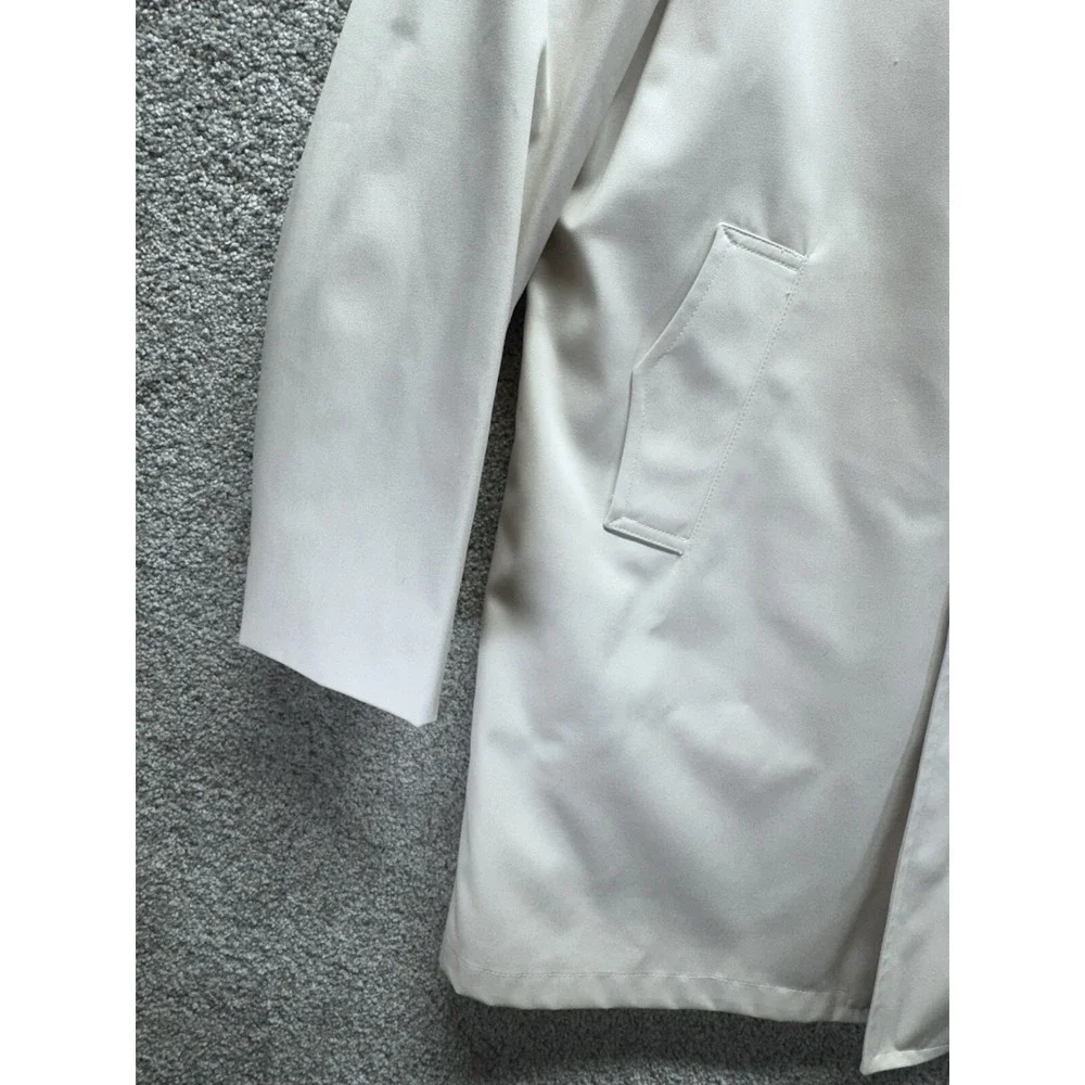 Vintage NWT Clipper Mist Donald All Weather Trench Coat Insulated‎ Size 42 Long